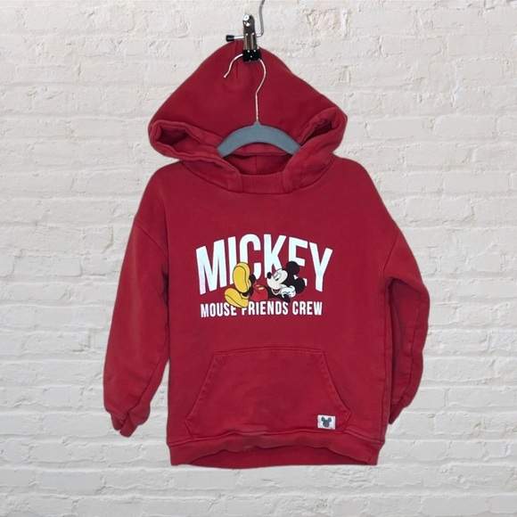 Zara x Disney 'Mickey Mouse Friends Crew' Hoodie - Picture 1 of 1